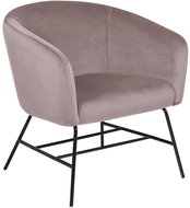 Armchair with Metal Base Rosina - Armchair