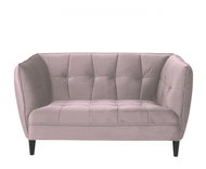 Sofa 2-seater Joana, 146 cm, pink - Couch