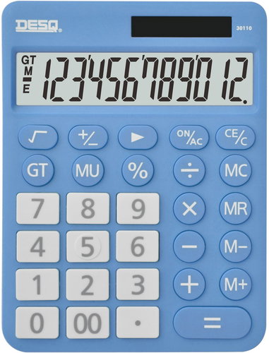 DESQ XL, light blue - Calculator - Main image