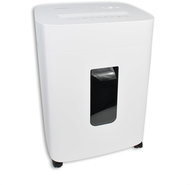 DESQ 2 x 12 mm, 20 l, cross-cut, white - Paper Shredder
