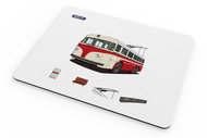 Transport World Mouse pad, T400 trolley bus - Mouse Pad