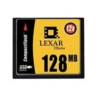LEXAR Compact Flash 128MB 12x karta - Memory Card