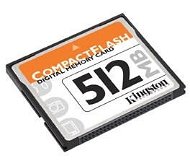 Kingston Compact Flash 512MB - Memory Card