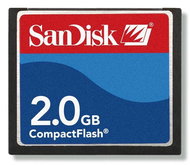 Compact Flash 2GB - Memory Card