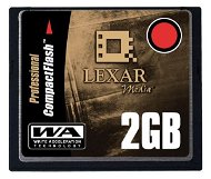 LEXAR Compact Flash 2GB 80x Write Acceleration - Memory Card