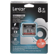 LEXAR Compact Flash 8GB Premium - Memory Card