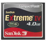SanDisk Extreme IV CompactFlash 4GB UDMA - Memory Card