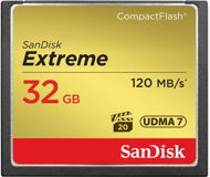 Sandisk Compact Flash 32GB Extreme - Pamäťová karta