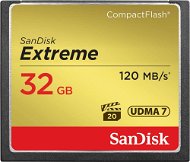 Memory Card Sandisk Extreme Compact Flash 32GB - Paměťová karta