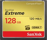 Pamäťová karta Sandisk Compact Flash 128 GB Extreme - Paměťová karta
