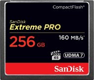 Memory Card SanDisk Compact Flash 256GB 1000x Extreme Pro - Paměťová karta