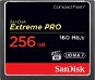 Pamäťová karta SanDisk Compact Flash 256 GB 1000x Extreme Pro - Paměťová karta