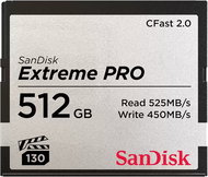 SANDISK CFAST 2.0 512GB Extreme Pro VPG130 - Memory Card