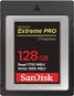 Memory Card Sandisk Compact Flash Extreme PRO CF expres 128GB, Type B - Paměťová karta