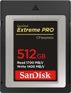 Memory Card Sandisk Compact Flash Extreme PRO CF expres 512GB, Type B - Paměťová karta