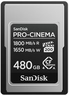 SANDISK Compact Flash PRO-CINEMA CF expres 480GB, Type A - Memory Card