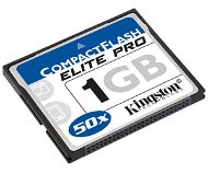 Kingston Compact Flash 1GB ElitePro HiSpeed 50x - Speicherkarte
