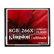 Kingston Compact Flash 8GB Ultimate 266x - Memory Card