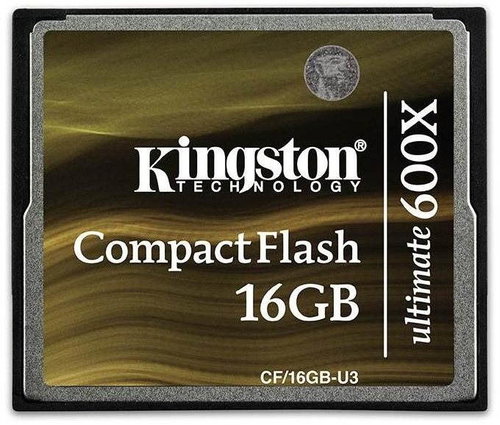 KINGSTON Compact Flash 16GB Ultimate - Memory Card - Main image