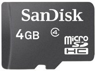 SanDisk Micro Secure Digital (TransFlash) 4GB SDHC Class 2 - Memory Card