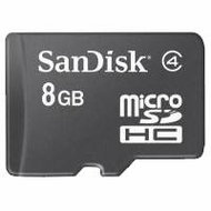 Micro Secure Digital 8GB SDHC Class 2 - Memory Card