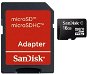 SanDisk Micro SDHC 16 GB-Mobile Photo Class 4 + SD adapter - Memóriakártya