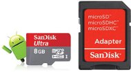  SanDisk Ultra Micro 8GB SDHC Class 10 + SD adapter  - Speicherkarte