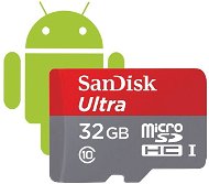 SanDisk Micro SDHC 32GB Class 10 Ultra + SD-Adapter - Speicherkarte