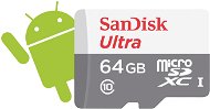 SanDisk Micro SDXC 64GB Ultra Android Class 10 UHS-I - Memóriakártya
