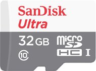 SanDisk Micro SDHC 32GB Ultra Android Class 10 UHS-I + SD adaptér - Memory Card