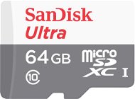 SanDisk MicroSDXC 64GB Ultra Android Class 10 UHS-I + SD Adapter - Memóriakártya