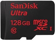 SanDisk Micro SDXC 128GB Ultra Class 10 UHS-I + SD adaptér - Speicherkarte
