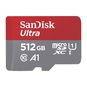 SanDisk MicroSDXC 512GB Ultra A1 UHS-I U1 + SD adaptér - Pamäťová karta