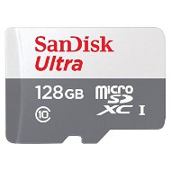 SanDisk MicroSDXC 128GB Ultra Lite + SD adaptér - Paměťová karta