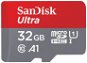 Memóriakártya SanDisk microSDHC Ultra 32GB + SD adapter - Paměťová karta