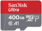 SanDisk MicroSDXC 400GB Ultra + SD adaptér - Paměťová karta