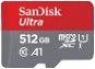 SanDisk microSDHC Ultra 512 GB + SD Adapter - Speicherkarte