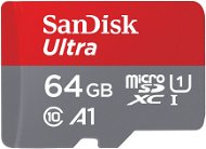 SanDisk MicroSDXC Ultra 64GB + SD adapter - Memóriakártya