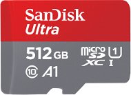 SanDisk MicroSDX Ultra 512GB + SD adapter - Memóriakártya