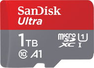 Memory Card SanDisk MicroSDXC Ultra 1TB + + SD adapter - Paměťová karta