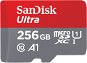 SanDisk MicroSDXC Ultra 256GB + SD adaptér - Paměťová karta