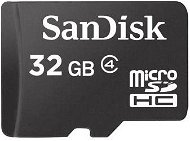 SanDisk MicroSDHC 32GB Class 4 - Memory Card
