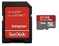 SanDisk MicroSDHC 16GB Ultra Class 10 + SD adaptér - Paměťová karta