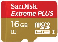 SanDisk Micro SDHC 16 GB Extreme Class 10 UHS-I + SD adaptér - Pamäťová karta