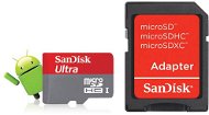 SanDisk Micro SDHC 32GB Ultra Class 10 + SD adaptér - Pamäťová karta