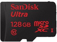 SanDisk MicroSDXC 128GB Ultra Class 10 UHS-I + SD adaptér - Pamäťová karta