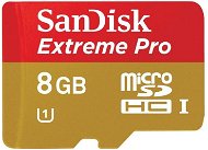 SanDisk Micro SDHC 8GB Extreme Pro Class 10 - Pamäťová karta