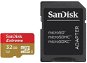 Micro 32GB SanDisk Extreme SDHC Class 10 + SD-Adapter - Speicherkarte