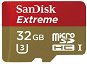 SanDisk MicroSDHC 32GB Extreme UHS-I (U3) + SD adaptér, GoPro Edition - Pamäťová karta