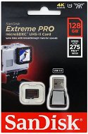 SanDisk Extreme Pro 128GB microSDXC UHS-II (U3) + USB 3.0 Reader - Memory Card